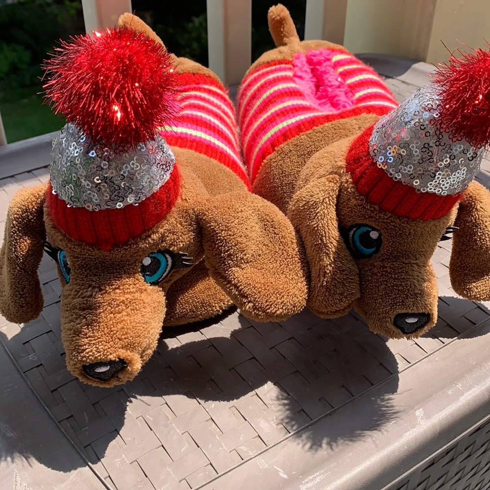 Justice slippers ❤️